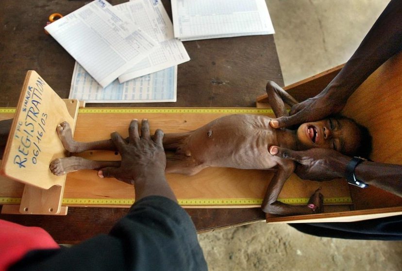 法國慈善團體「反飢餓行動」（Action Against Hunger）為利比亞...