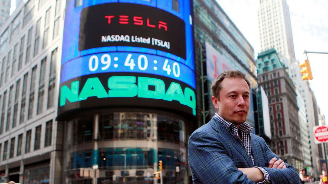 特斯拉（Tesla）創辦人兼執行長馬斯克（Elon Musk）2010年6月29...
