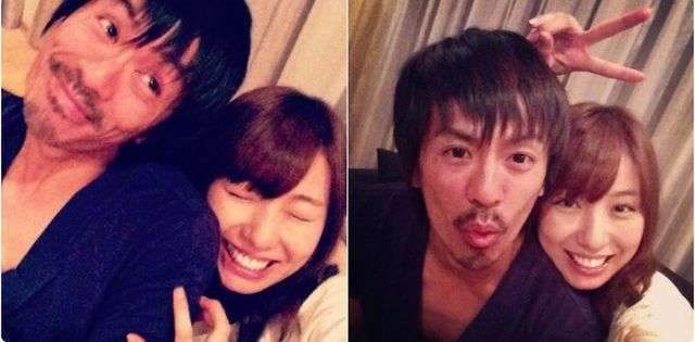 森田剛與前女友的親密照在網路上瘋傳。圖／pbs.twimg.com網站