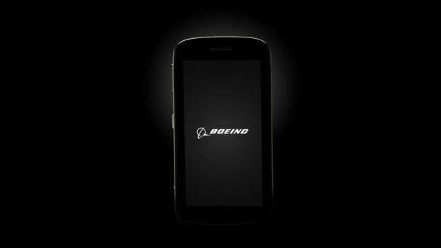Boeing Black的特製版智慧型手機，擁有「自毀」資料功能。圖／取自波音官...
