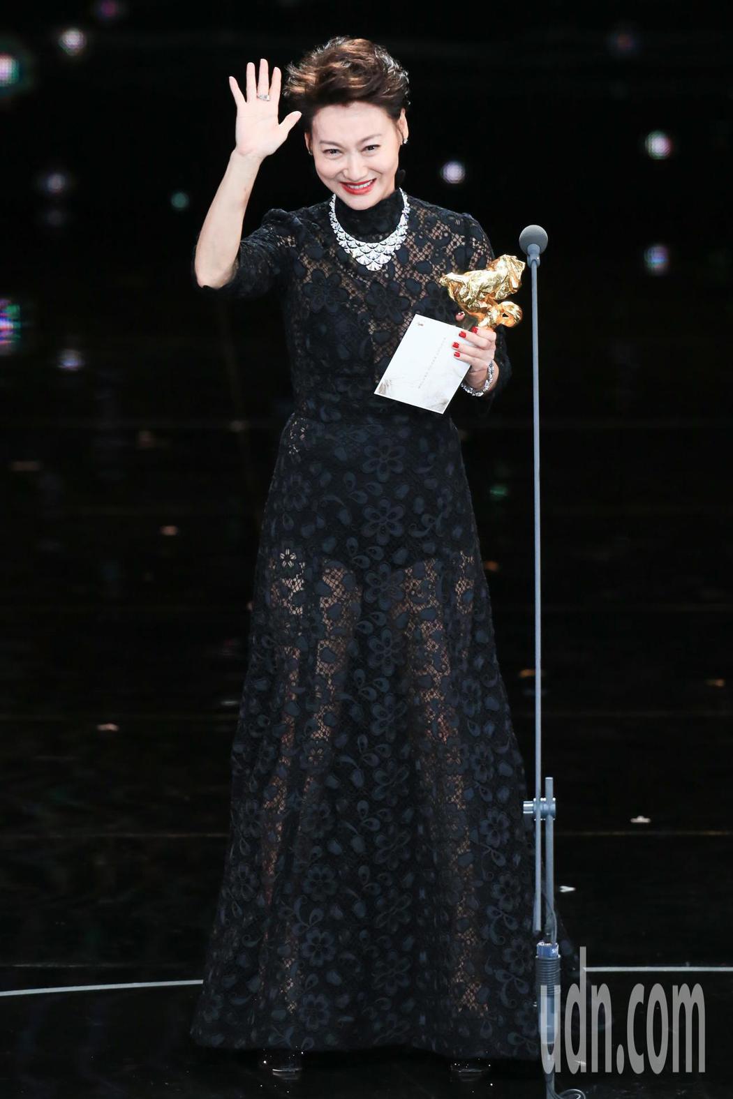 第五十四屆金馬獎，惠英紅獲最佳女主角獎。記者陳瑞源／攝影