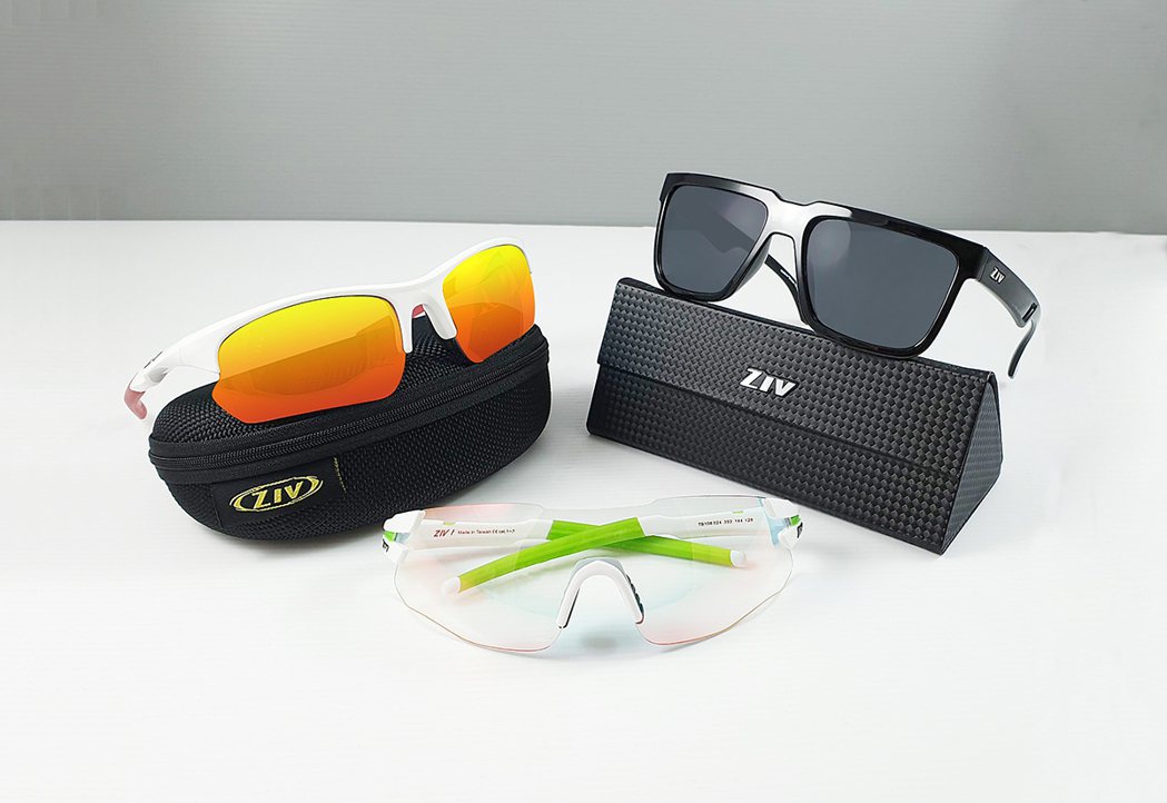 ZIV針對環境與使用者各項功能需求，打造最專業的運動眼鏡。 圖／ZIV 提供