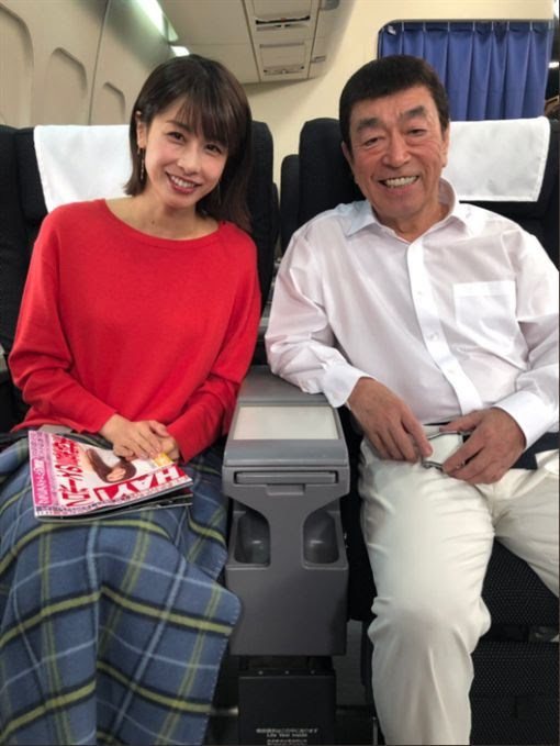 志村健與加藤綾子曾談過父女戀。圖/摘自推特