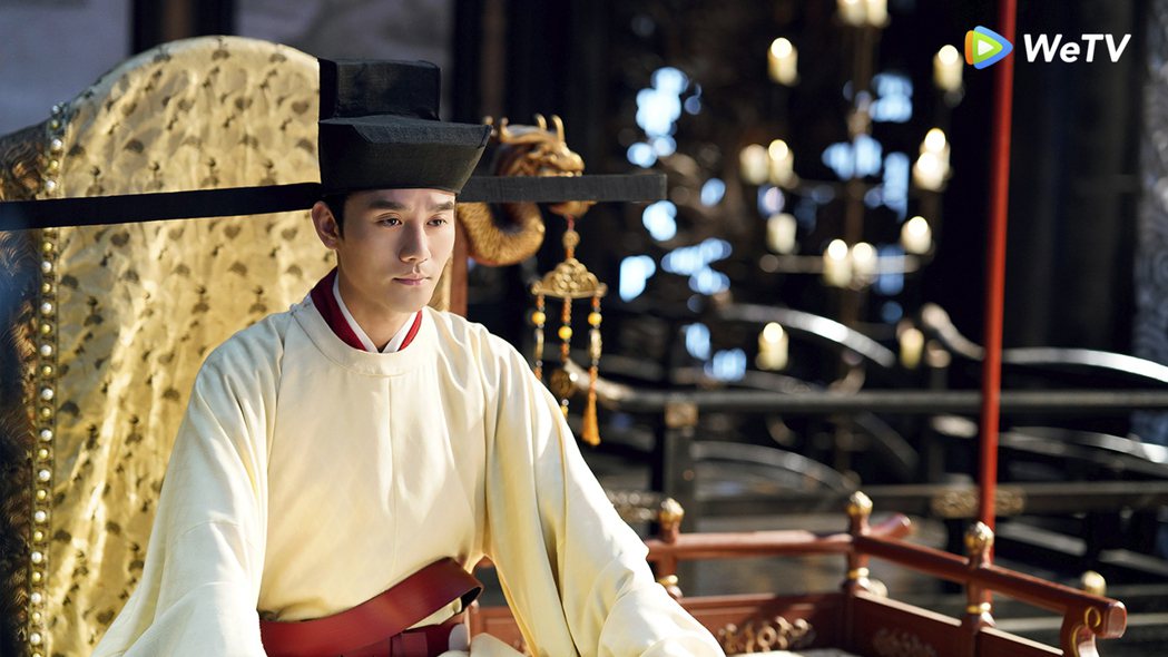 王凱在「清平樂」飾演宋仁宗。圖／WeTV提供