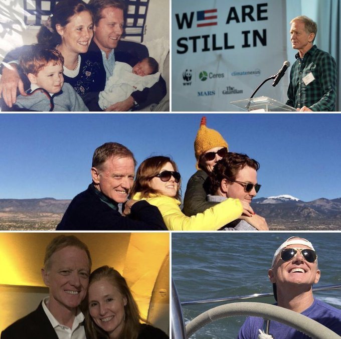 詹姆斯的妻子凱莉分享他生前和家人們的照片，悼念他的離世。圖／摘自twitter