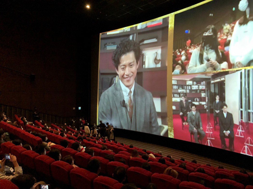 「新解釋．三國志」日本台灣連線首映會。圖／車庫提供