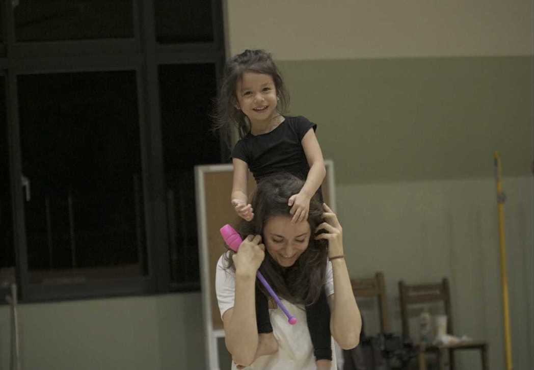 瑞莎透露女兒Nika對韻律體操也很有興趣。圖／瑞莎提供