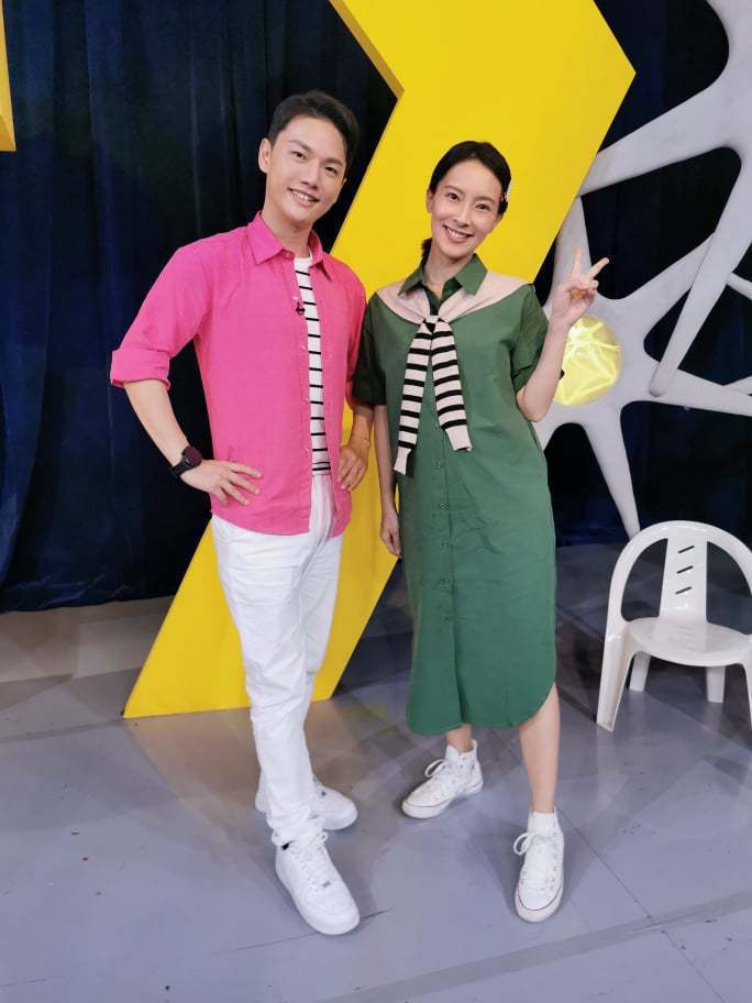 王伯源(左)與陳瑋薇。圖／摘自臉書