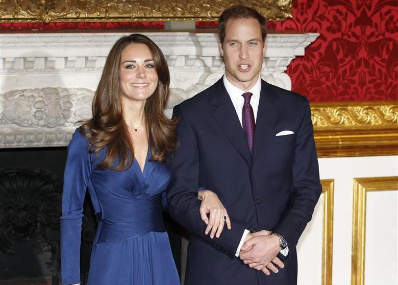 威廉與凱特身為英國未來的國王與王后，民調支持度居高不下。（路透資料照片）