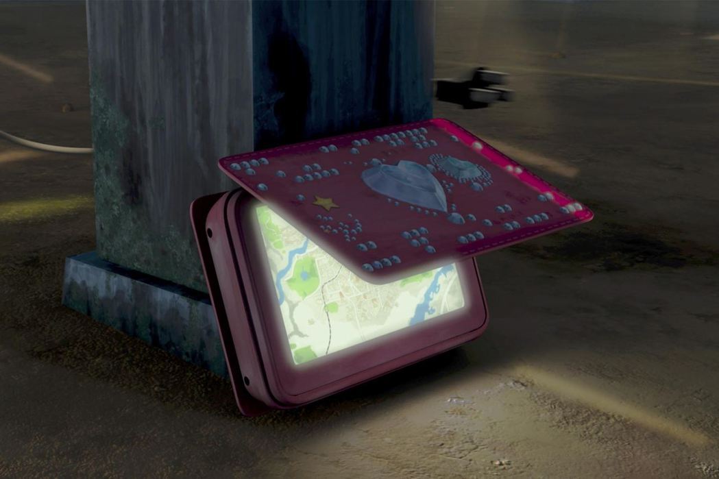 桂綸鎂為「廢棄之城」裡的GPS系統獻聲。圖／牽猴子提供