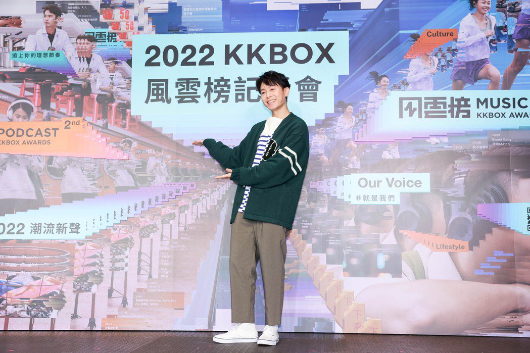 韋禮安拿下第17屆KKBOX年度風雲歌手。記者吳致碩／攝影