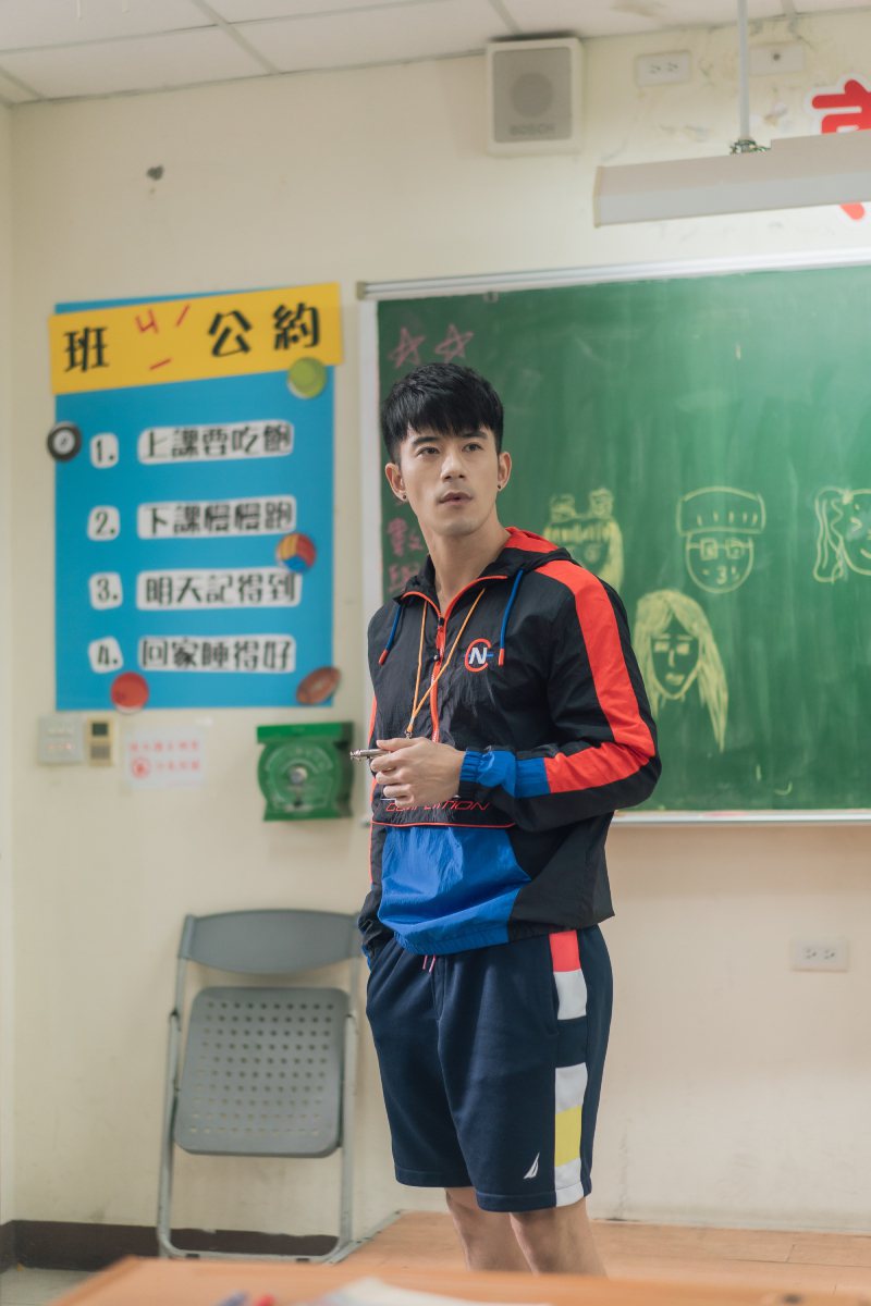 JR在「機智校園生活」中飾演體育老師。圖／TVBS提供