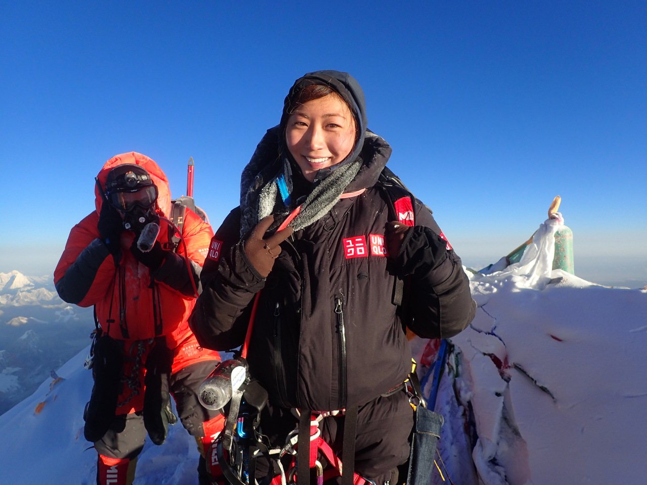 日本大學生南谷真鈴十九歲征服包括聖母峰的七頂峰，創日本最年輕紀錄。照片提供/ 南...