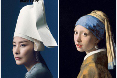 陳慧琳「閃」登時尚雜誌封面  巧妙致敬古典名畫看懂了嗎？