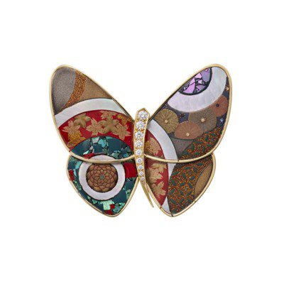 最極致的蝴蝶！梵克雅寶與日本國寶大師合作博物館級蝴蝶胸針