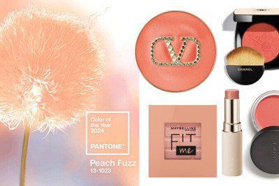 Pantone 2024代表色「Peach Fuzz柔和桃」彩妝盤點！就用溫柔暖蜜桃色點綴眼、頰，化身春天最美風景
