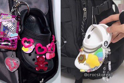 韓妞把Crocs洞洞鞋變Y2K風包包吊飾，想跟上？從手作達人DIY影片找靈感