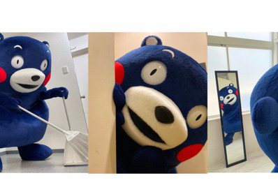 被可愛到了！熊本熊換上「東京奧運裝」為選手加油   原來這藍色是有典故的