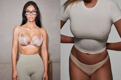 激凸內衣一開賣就賣光光！金卡戴珊推出兩點胸罩 穿上緊身衣「胸前點點難忽視」