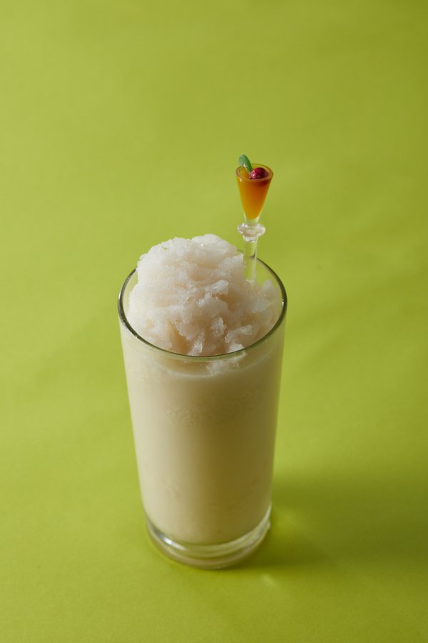 西洋梨堅果奶冰沙。 圖／朱雀文化 提供