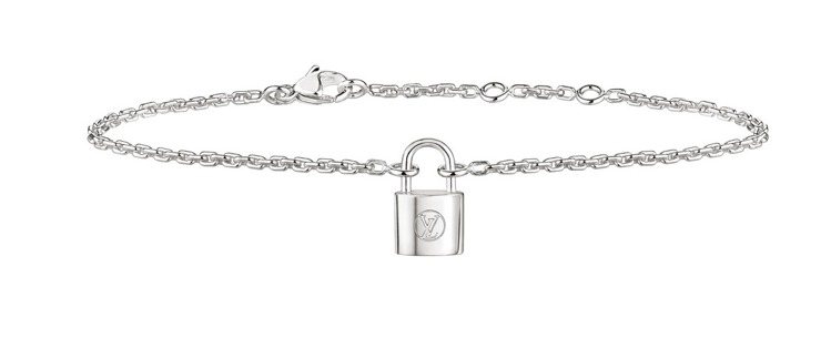Silver Lockit慈善系列手鍊，18,000元。圖／LV提供