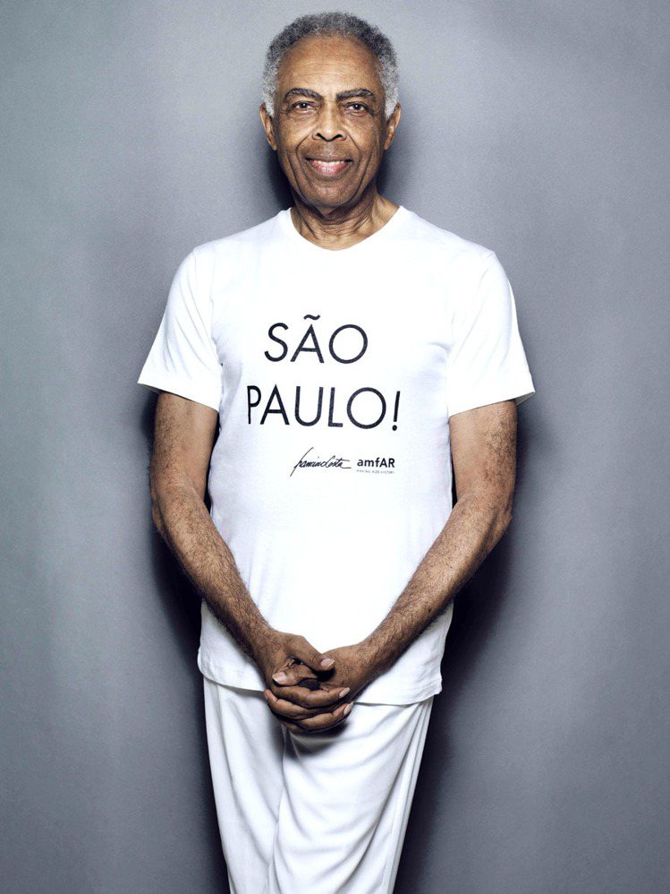 巴西文化部長Gilberto Gil。圖／Calvin Klein提供