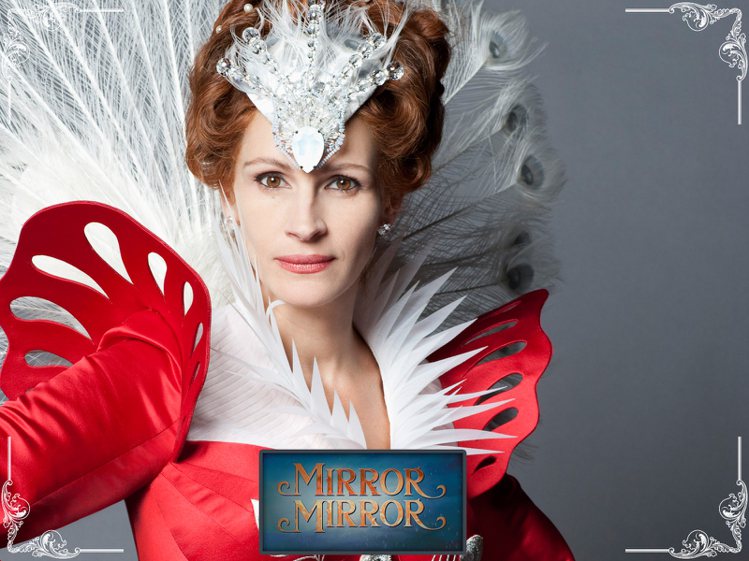 茱莉亞羅勃茲《魔鏡，魔鏡》飾演白雪公主的後母。圖／擷自fanpop.com