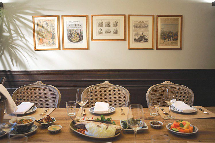 THAI-LAO-YEH太老爺餐廳的命名，來自於葉裕清最尊敬的一位長輩。圖／葉裕清提供