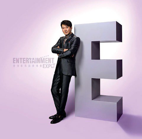 黎明穿著Ermenegildo Zegna拍攝香港影視娛樂博覽活動宣傳照。圖／Ermenegildo Zegna提供