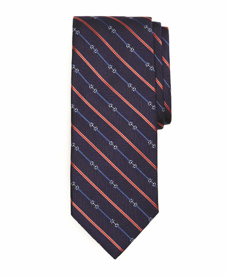 Brooks Brothers絲質領帶，3,980元。圖╱迪生提供