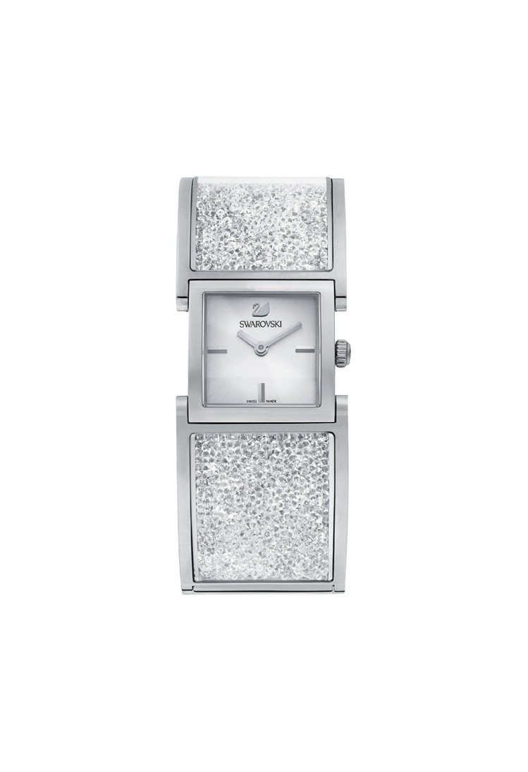 施華洛世奇水晶Crystalline水晶手環女表，16,000元。圖／Swarovski提供