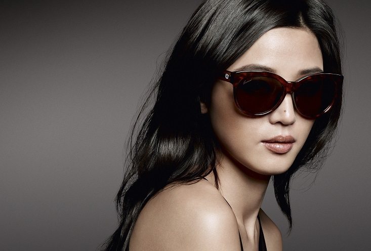 全智賢代言Gucci太陽眼鏡廣告。圖／Gucci提供