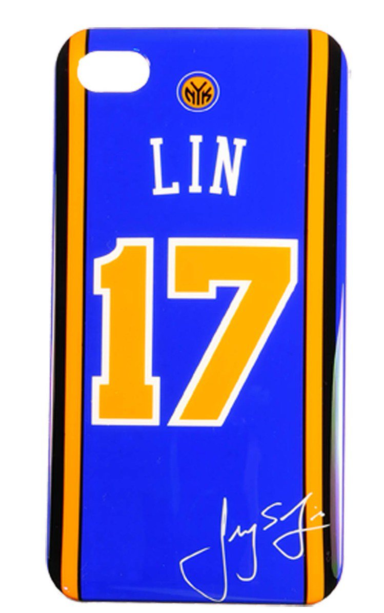 NBA林書豪17號球衣iPhone 4S∕4背保護殼，原價1590元、特價990元，售完為止。圖／udn買東西提供