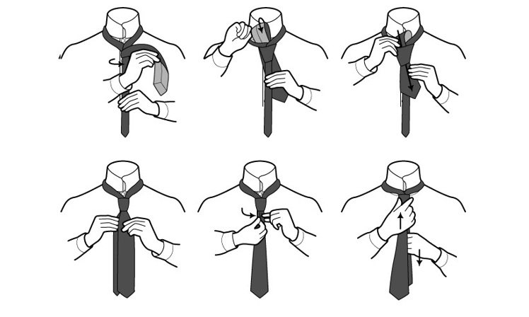 從平結領帶入手，繼簡單又能應付所有襯衫與領帶的搭配問題，而且看起來也自然優雅。圖／GQ提供
