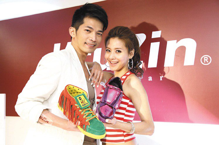 KruZin找金曲歌王哈林操刀設計休閒鞋，結合音樂與時尚。圖／KruZin提供