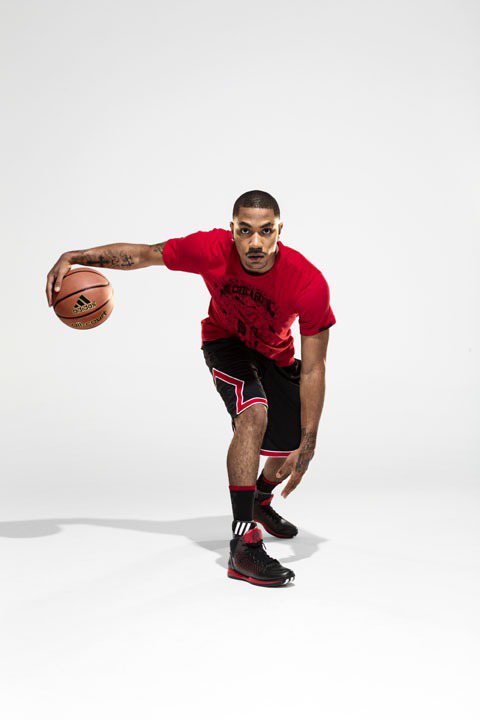 adidas首度推出NBA球星Derrick Rose聯名全系列。圖／adidas提供
