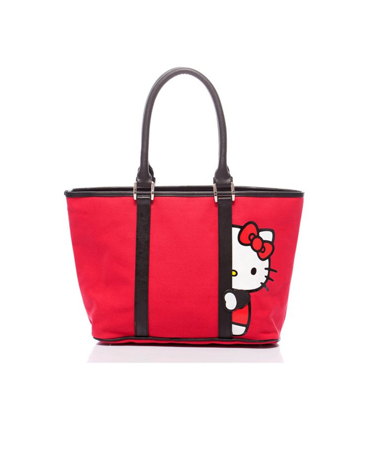 kitson x Hello Kitty -RED edition !聯名系列 - 紅，NT$ 4,980。圖／kitson提供