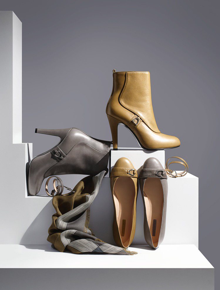 Longchamp秋冬鞋從包款汲取靈感，展現包、鞋同調時尚感。圖／Longchamp提供