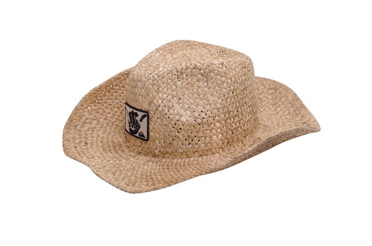 藤編遮陽帽具濃厚海灘氣息，男孩女孩都適戴。圖／Quiksilver提供