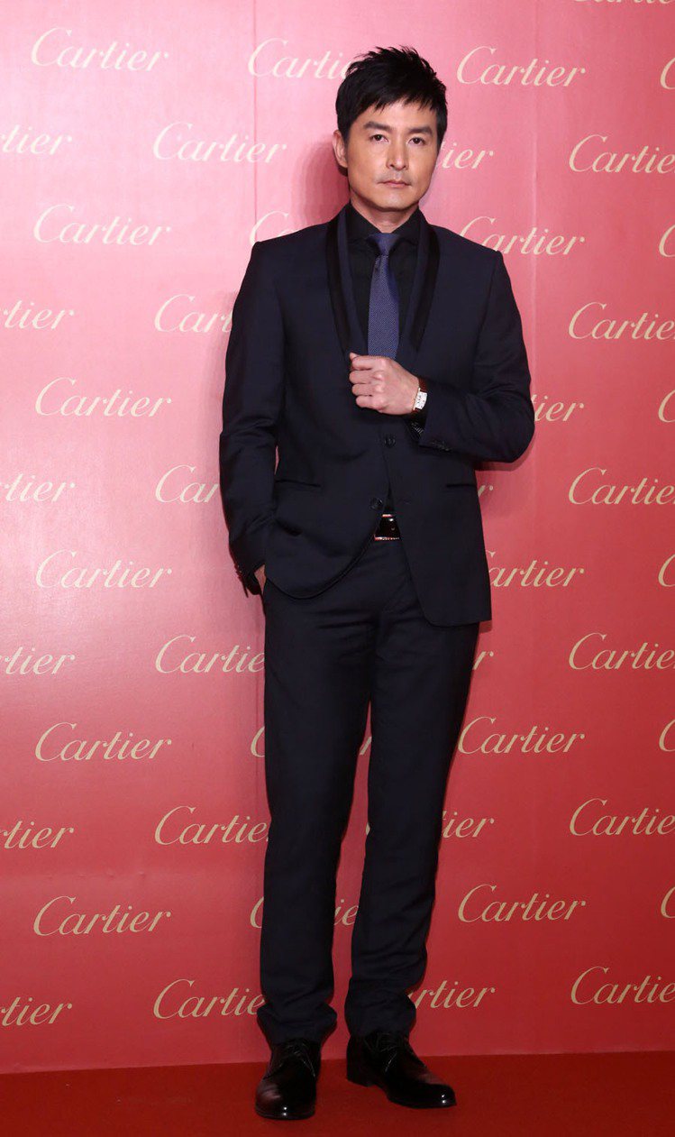 李銘順出席「2013年卡地亞頂級珠寶展-Cartier Precious Muse 卡地亞珍愛繆思」晚會。圖／卡地亞提供