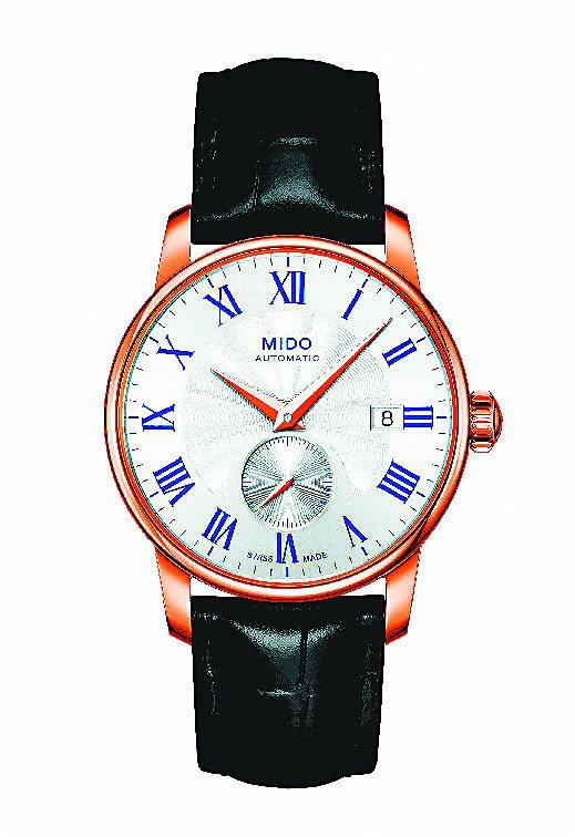 MIDO永恆系列小秒盤男仕腕表，31,200元。圖／MIDO提供