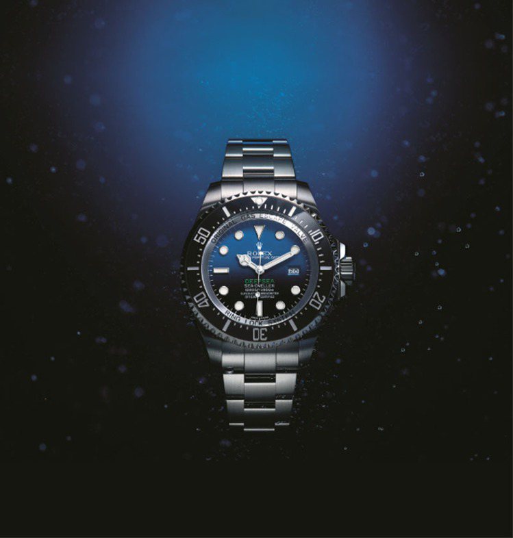 勞力士推出 Rolex Deepsea 腕表向詹姆斯柯麥隆的馬里亞納海溝探險歷程致敬。圖／勞力士提供