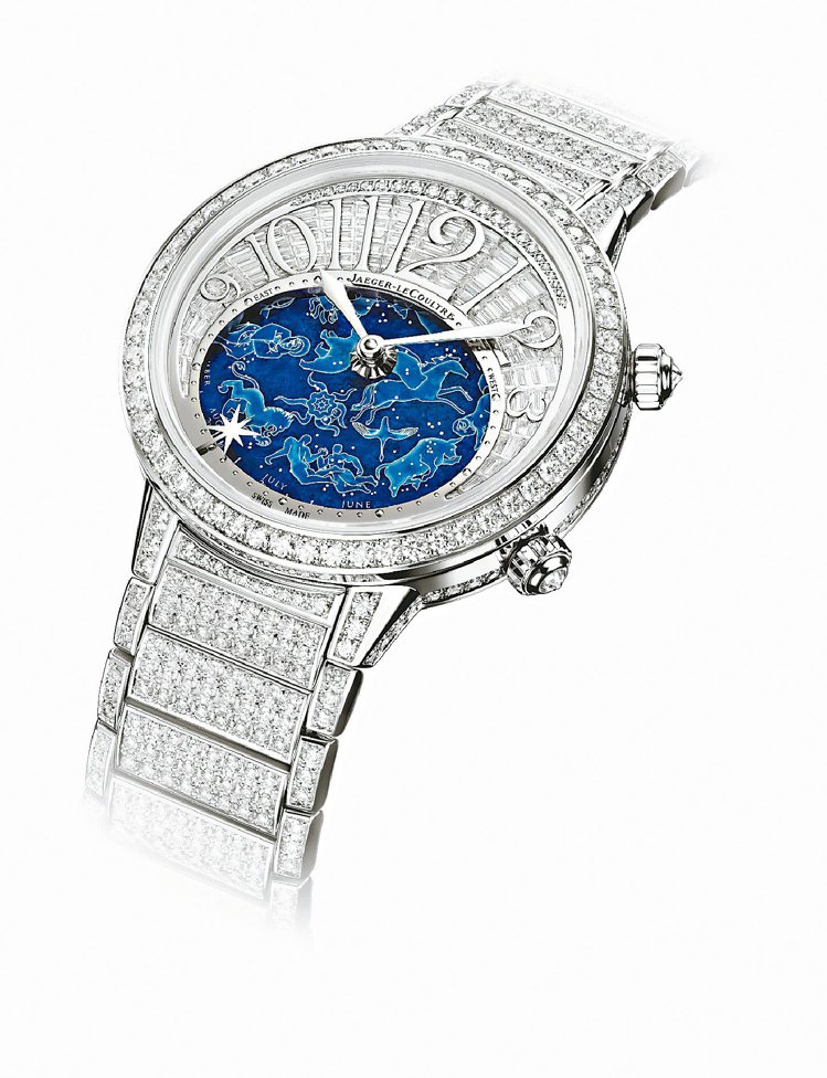 Rendez-Vous Celestial約會系列星空腕表，建議售價1,280萬元。圖／積家提供