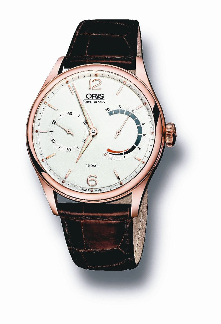 ORIS 110周年限量腕表，50萬元。圖／各業者提供