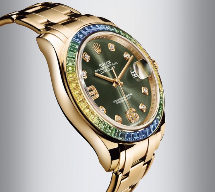 蠔式錶殼：防水與優雅的象徵。圖／時間觀念提供