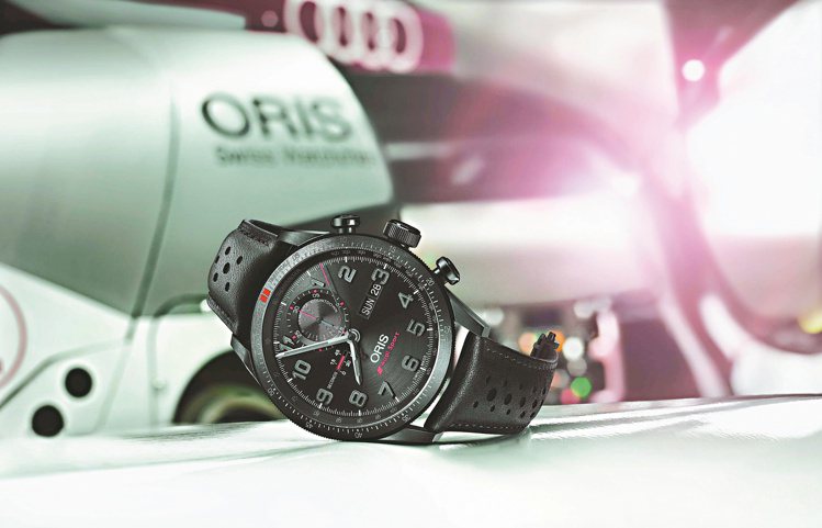 Oris Audi Sport II限量表，自動機芯，12.2萬元。圖／Oris提供