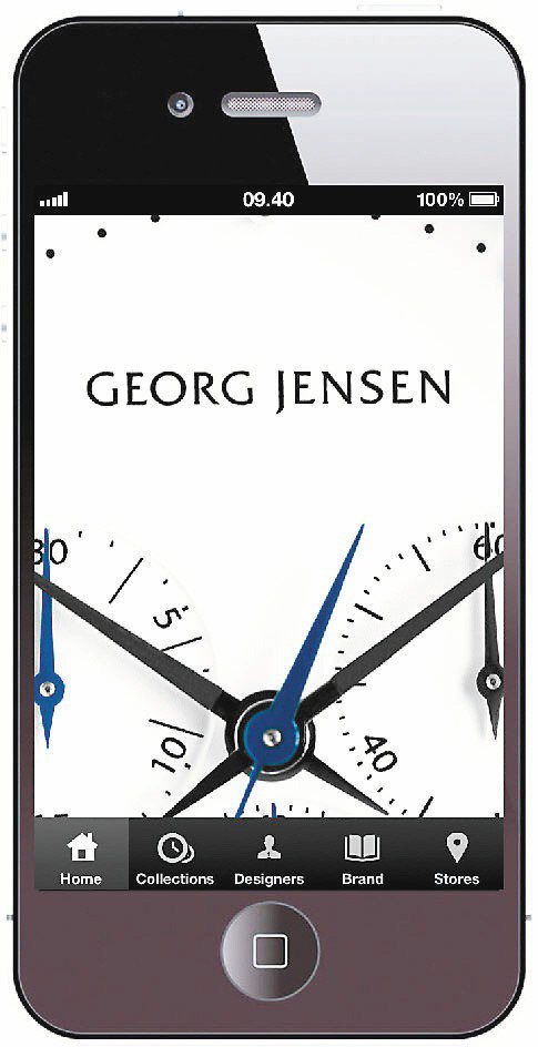 喬治傑生推出全新iPhone腕表App。圖／喬治傑生提供