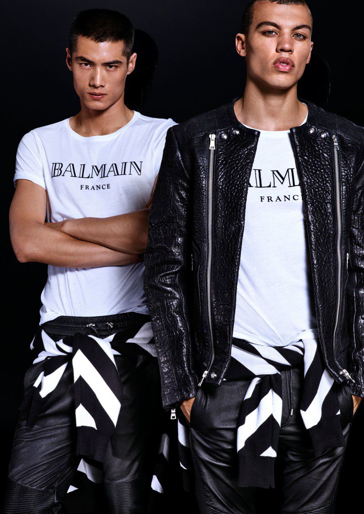 Balmain x H&M。圖／H&M提供