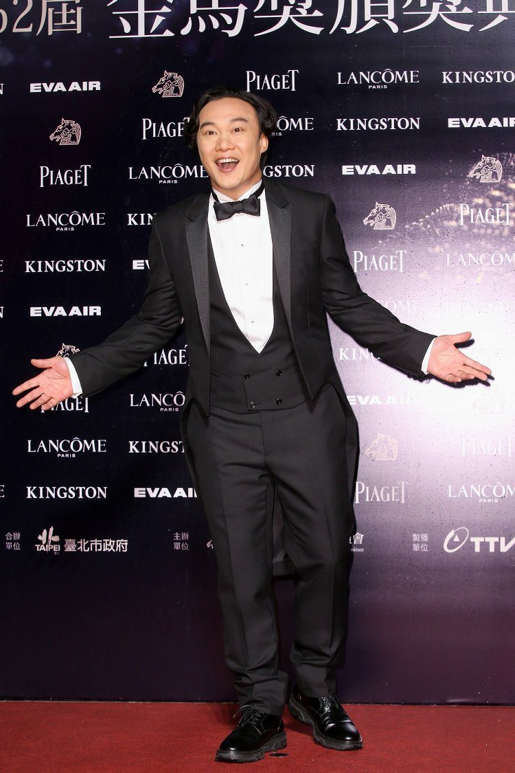陳奕迅穿Dior Homme燕尾服。圖／攝影中心