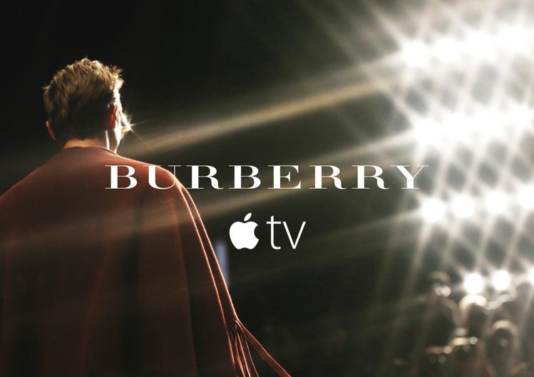 Burberry 隆重在 Apple TV 上推出首場時裝秀（1/11格林威治時間）。圖／Burberry提供